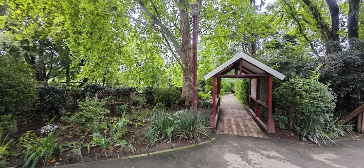 Garden entrance