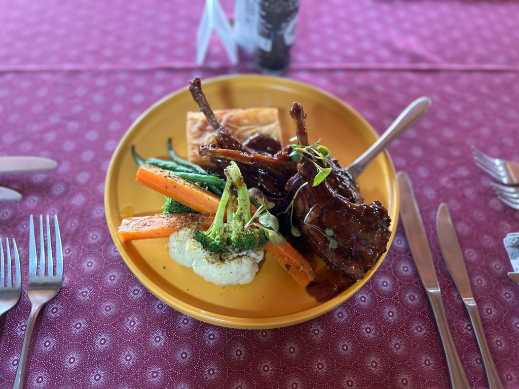 Grilled dish